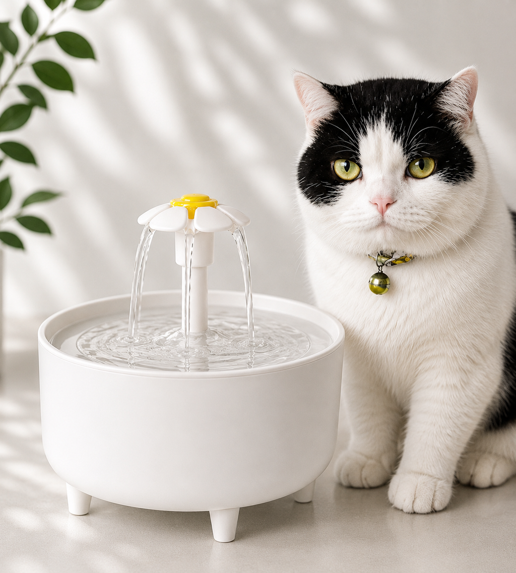 Automatic Cat Water Fountain - Ultra Quiet & Filtered