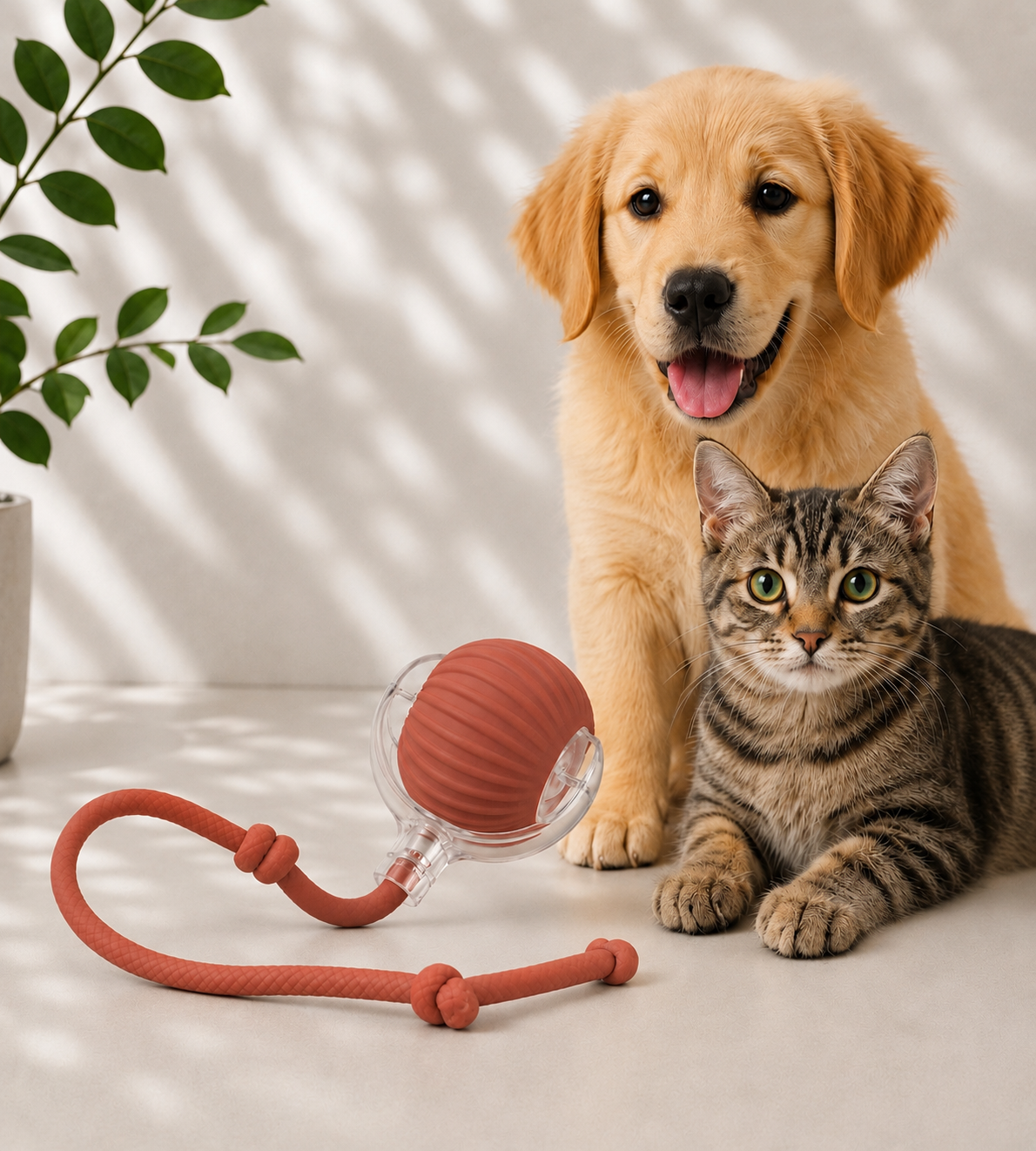 Interactive Dog Cat Toy Ball